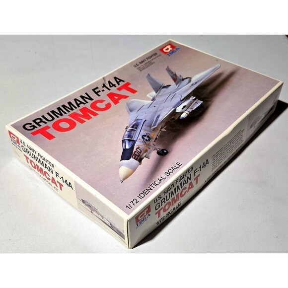 VTG Grumman F-14A Tomcat US Navy Fighter USS Constellation 1:72 Model Kit 1987 - Picture 3 of 8